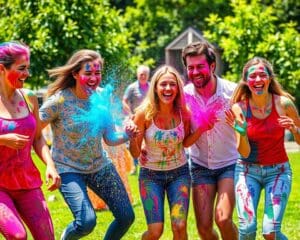 Wat maakt een paint fight zo hilarisch leuk voor vrienden?
