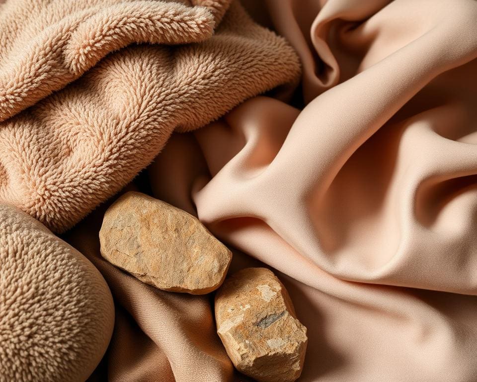 Welke materialen voelen goed bij aanraking?