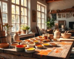 Welke tinten brengen warmte bij daglicht?