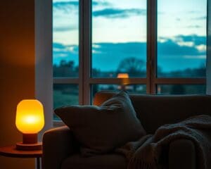 Welke verlichting creëert rust in de avond?