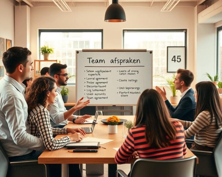 Hoe versterk je teamafspraken op de werkvloer?