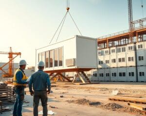 Hoe werkt samenwerking binnen modulaire bouwprojecten?