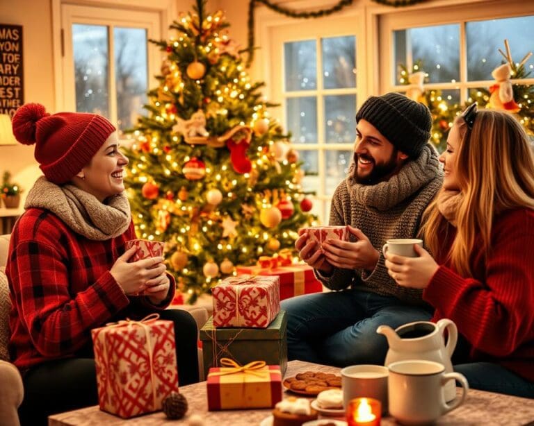 Waarom voelt kerstshoppen met vrienden zo gezellig?