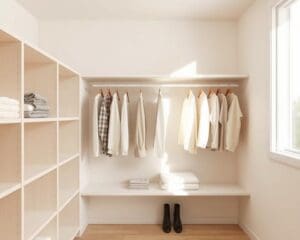 Waarom werkt minimalisme in je kledingkast zo fijn?