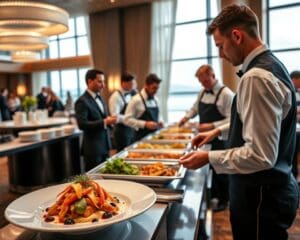 Wat is de impact van goede catering op zakelijke events?