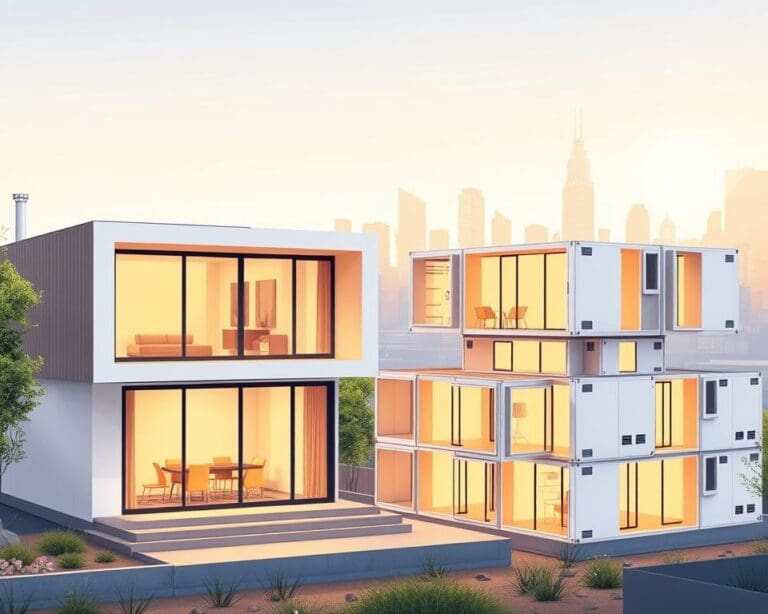 Wat is het verschil tussen prefab en modulair bouwen?