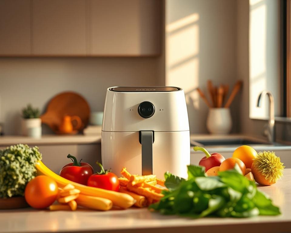 Wat maakt een airfryer ideaal voor gezonde snacks?