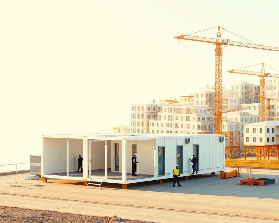 Wat zijn de kostenbesparingen bij modulaire bouwprojecten?