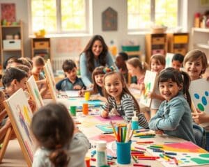 Hoe betrek je kinderen bij creatieve projecten?