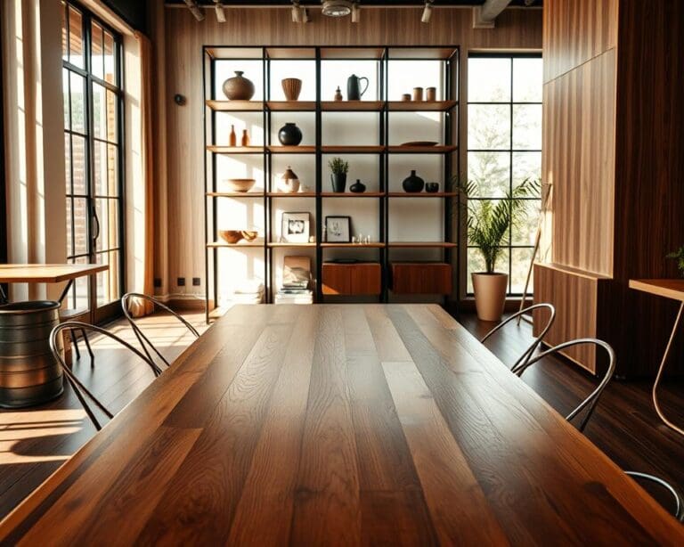 Hoe combineer je hout en staal in je interieur?