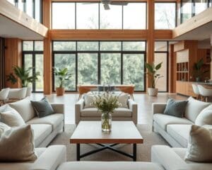 Hoe creëer je harmonie in open woonruimtes?