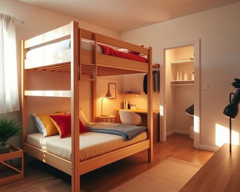 Hoe helpt een stapelbed bij ruimte besparen?