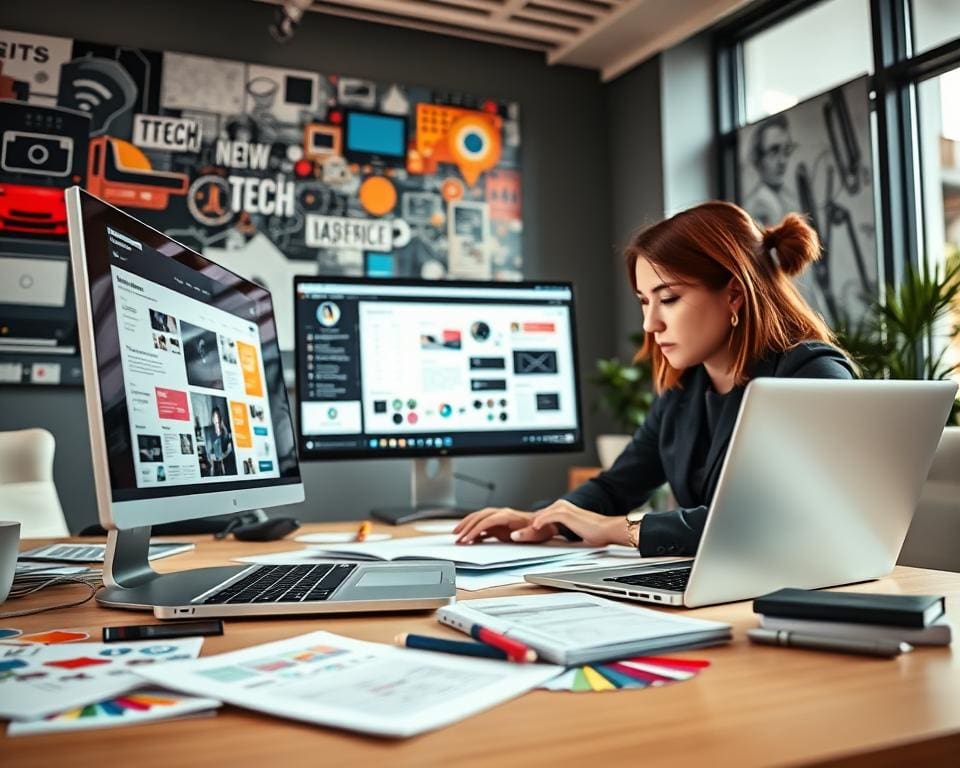 Hoe werkt een webdesigner aan sterke websites?