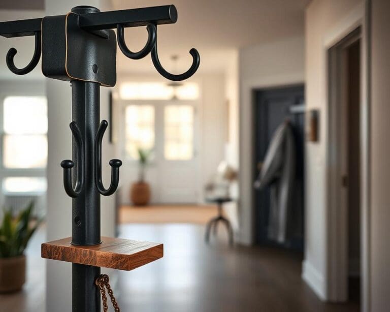 Waarom kiezen voor een industriële kapstok in de hal?