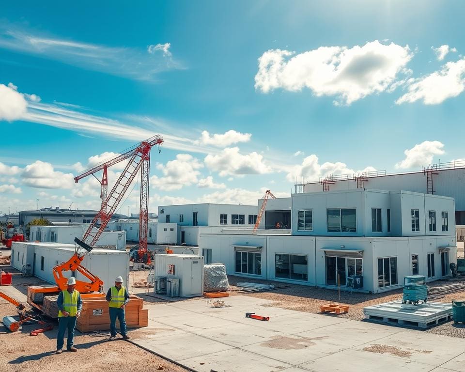 Waarom prefab constructies bij industrieprojecten inzetten?