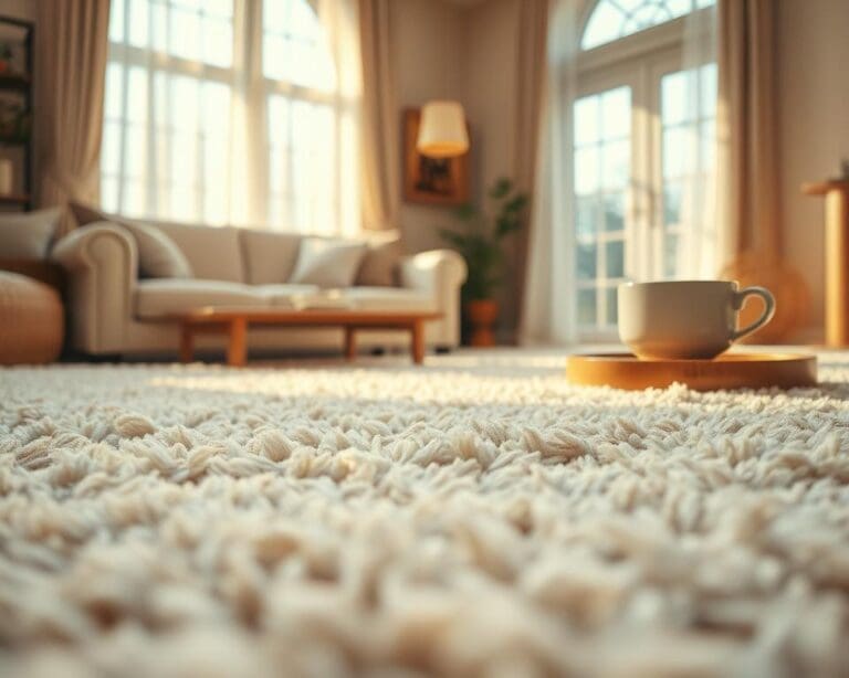 Waarom voelt een tapijt direct warmer aan?