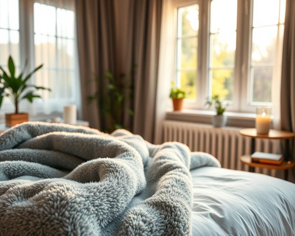 Waarom voelt een verzwaringsdeken zo ontspannend?