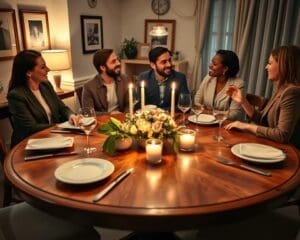 Waarom zijn ronde tafels ideaal voor gezelligheid?