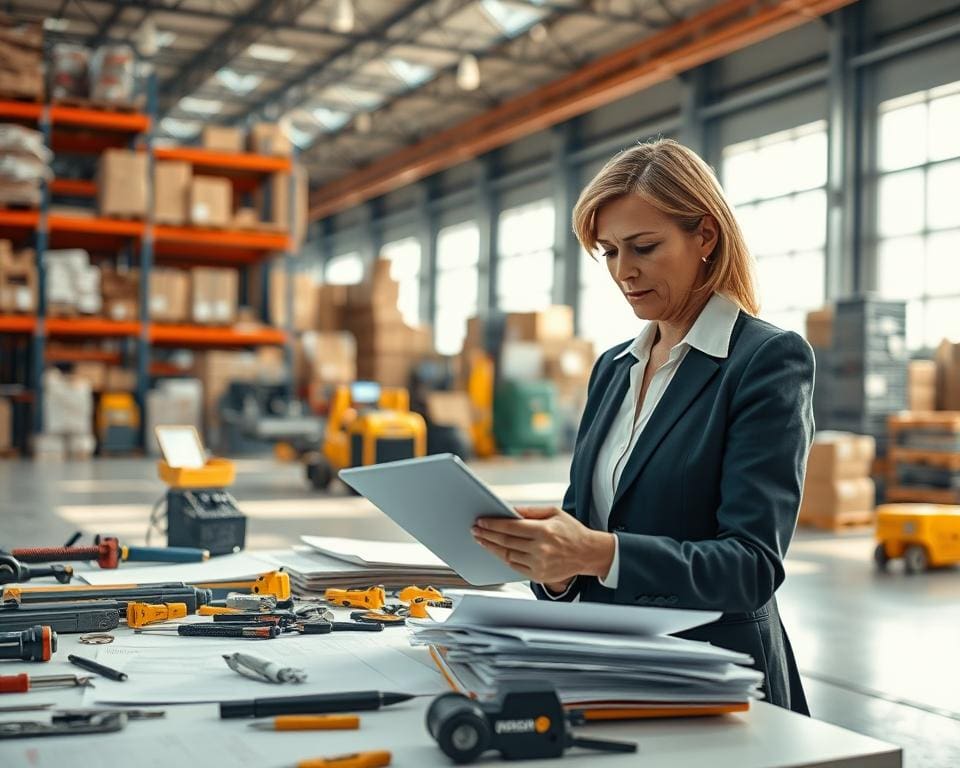 Wat doet een inkoper in industriële omgevingen?