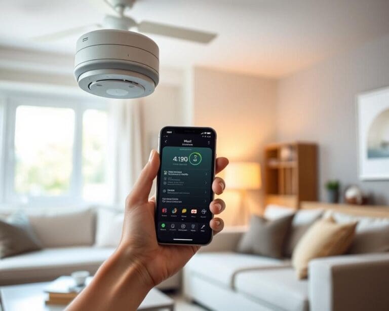 Wat is een slimme rookmelder met app?