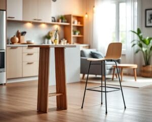 Wat maakt een barmeubel handig in kleine ruimtes?