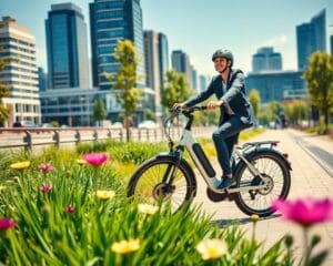 Wat maakt een elektrische fiets populair voor woon-werk?