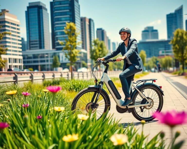 Wat maakt een elektrische fiets populair voor woon-werk?