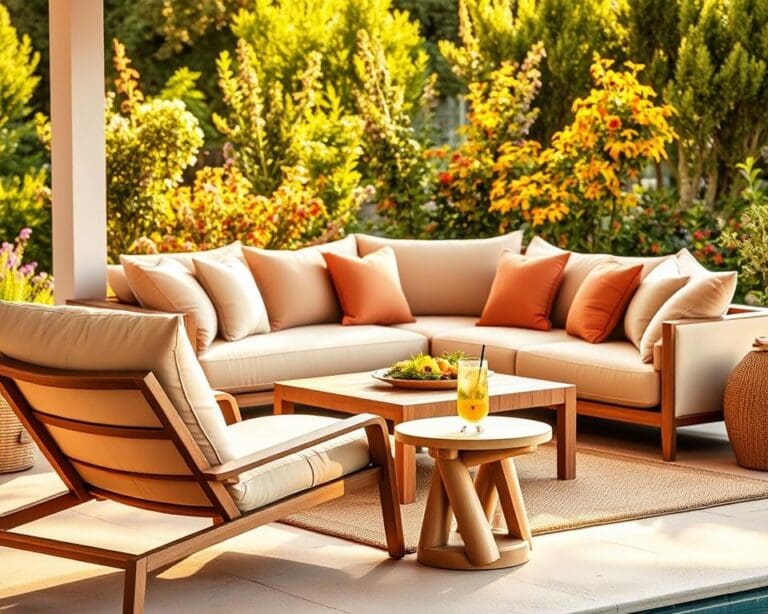 Wat maakt een loungeset heerlijk in de zomer?