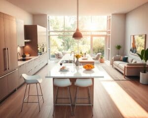 Wat maakt een open keuken zo geliefd?