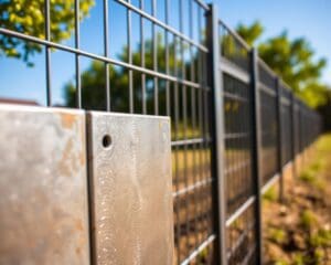 Wat maakt metalen afrasteringspanelen geschikt voor buitengebruik?