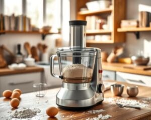 Welke keukenmachine is geschikt voor deeg?