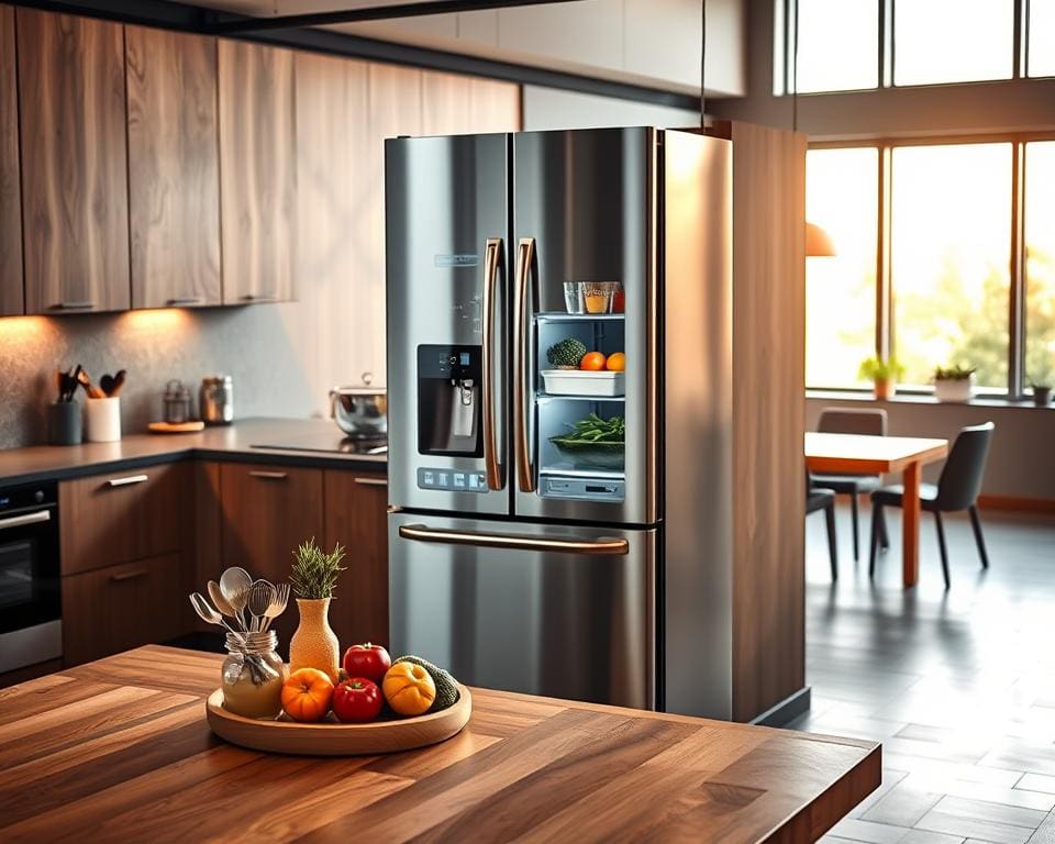 Welke koelkast past bij een open keuken?