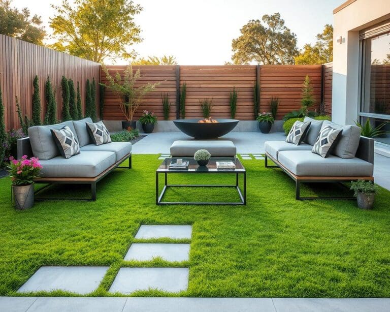 Welke loungeset past bij een moderne tuin?