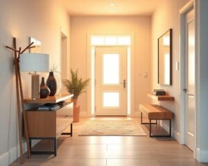 Welke meubels maken een entree overzichtelijk?
