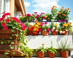 Welke planten zijn geschikt voor balkon of terras?