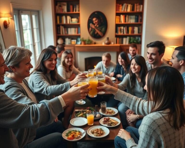 Gezellig samenzijn in kleine en grote groepen