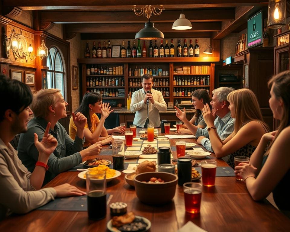 Pubquizconcept voor interactieve en gezellige groepsavonden