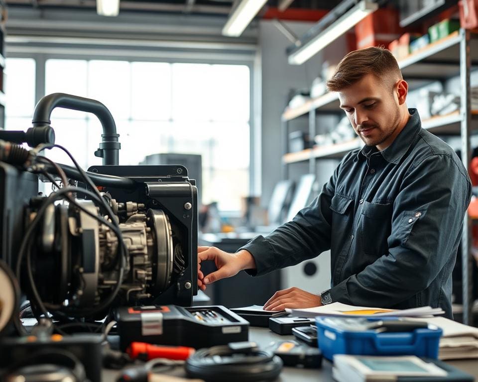 Wat doet een service technicus?