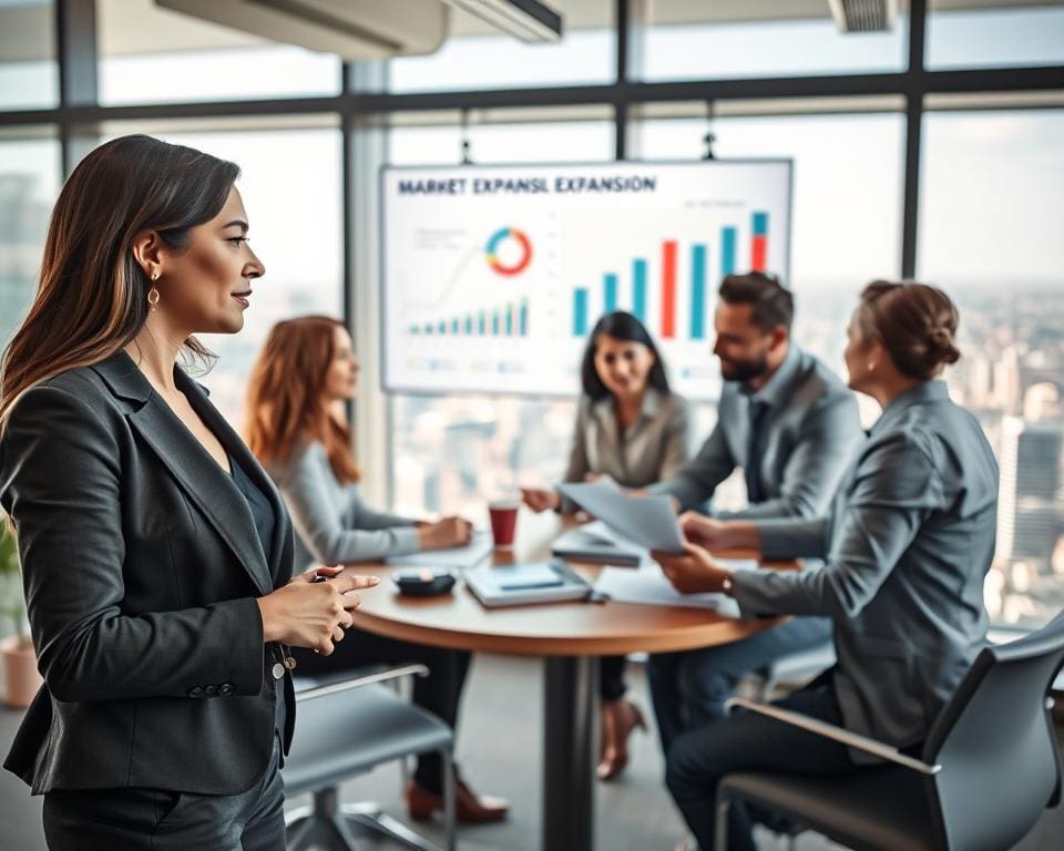 Welke zakelijke diensten helpen bij marktexpansie?