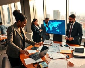 Banen in internationale handel