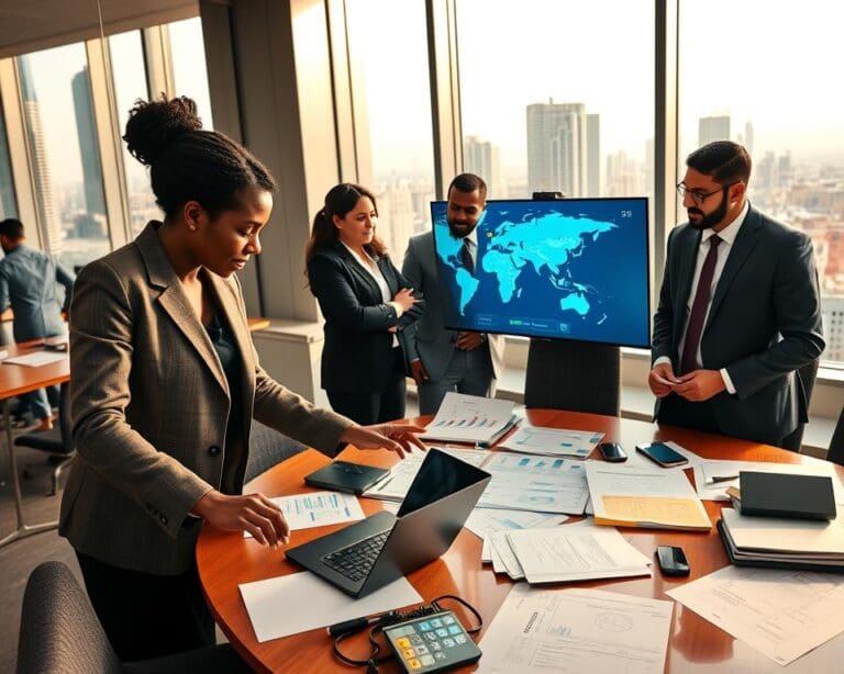 Banen in internationale handel