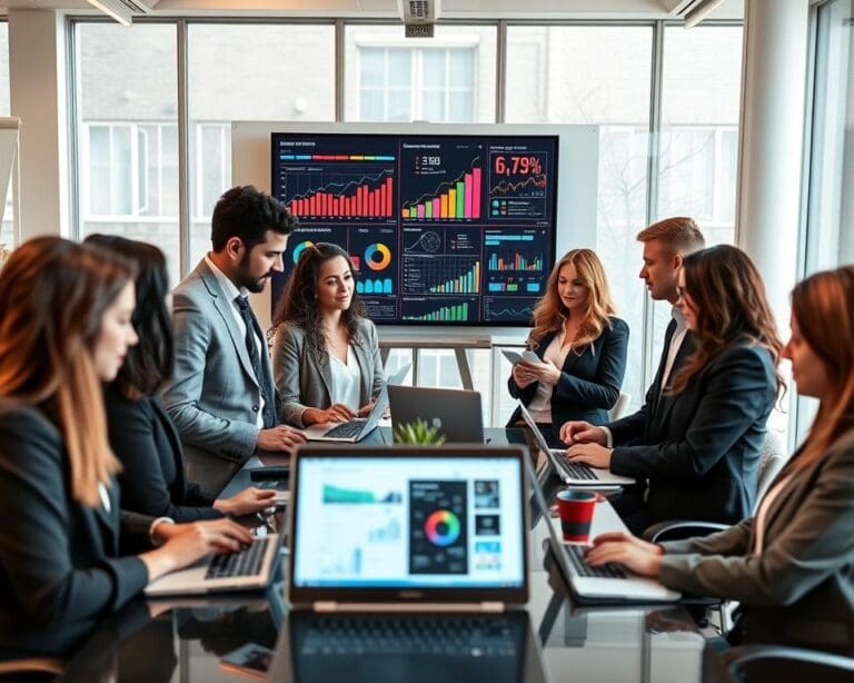 Carrière in online advertising