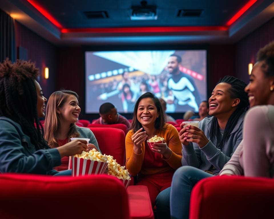 Is een avondje bioscoop leuk voor elk gezelschap?