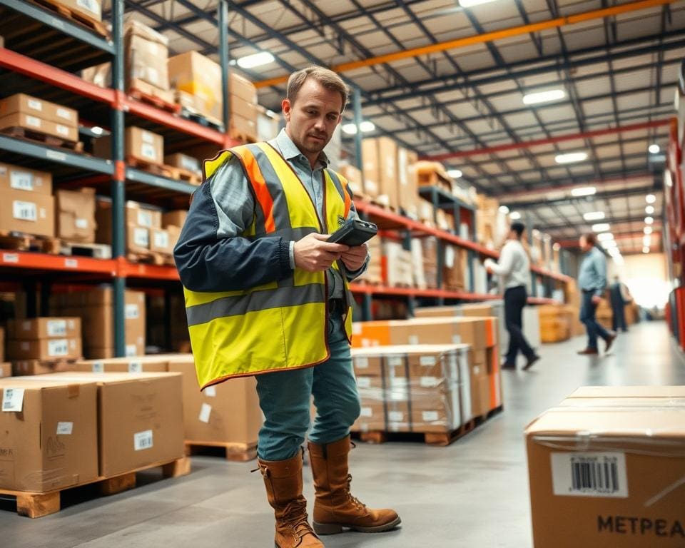 Wat doet een magazijnmedewerker in de logistiek?