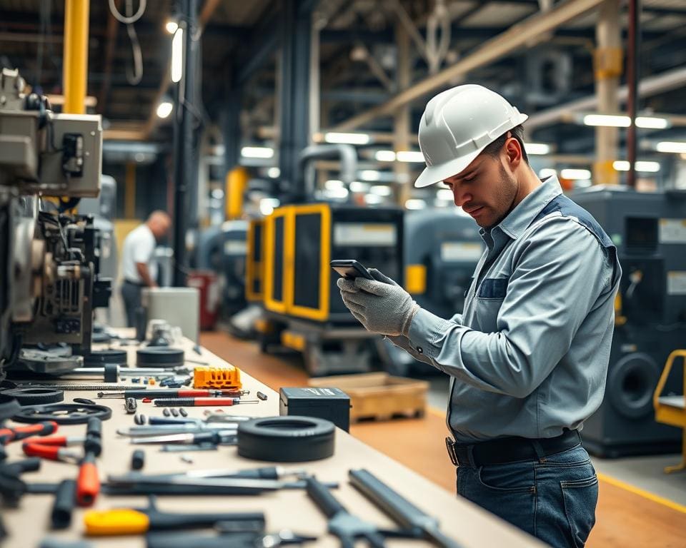 Wat zijn taken van een onderhoudsmonteur?