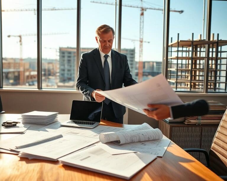 Welke rol heeft een inkoper in een bouwbedrijf?