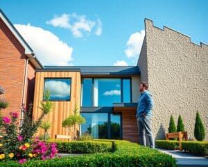 gevelmaterialen huis