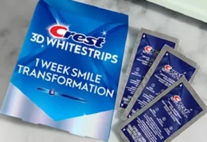 Crest whitening strips