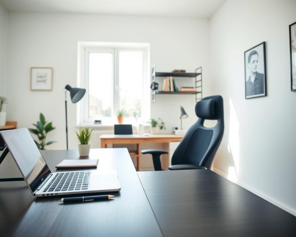 thuiskantoor inrichten