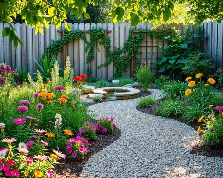 tuin onderhoudsvriendelijk